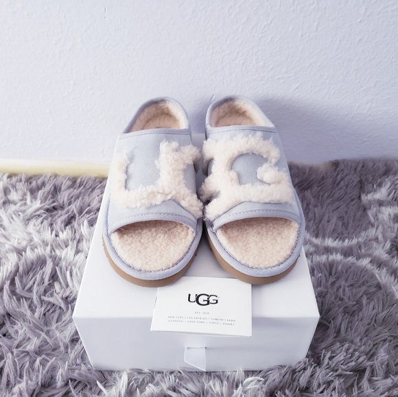 Sold🌸UGG🌸 Australia Womens Pastel Blue Slipper - Picture 2 of 8